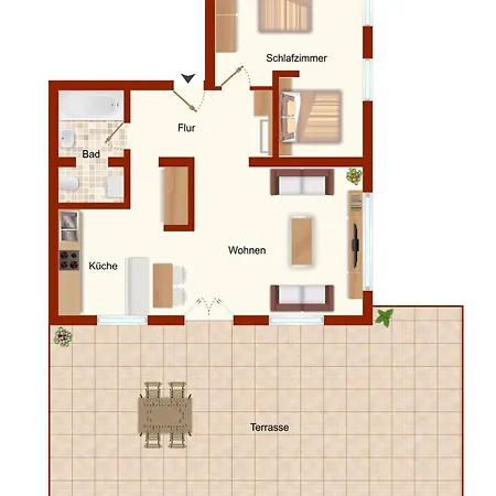 Kuschelhexe Mit Grosser Terrasse * Braunlage
